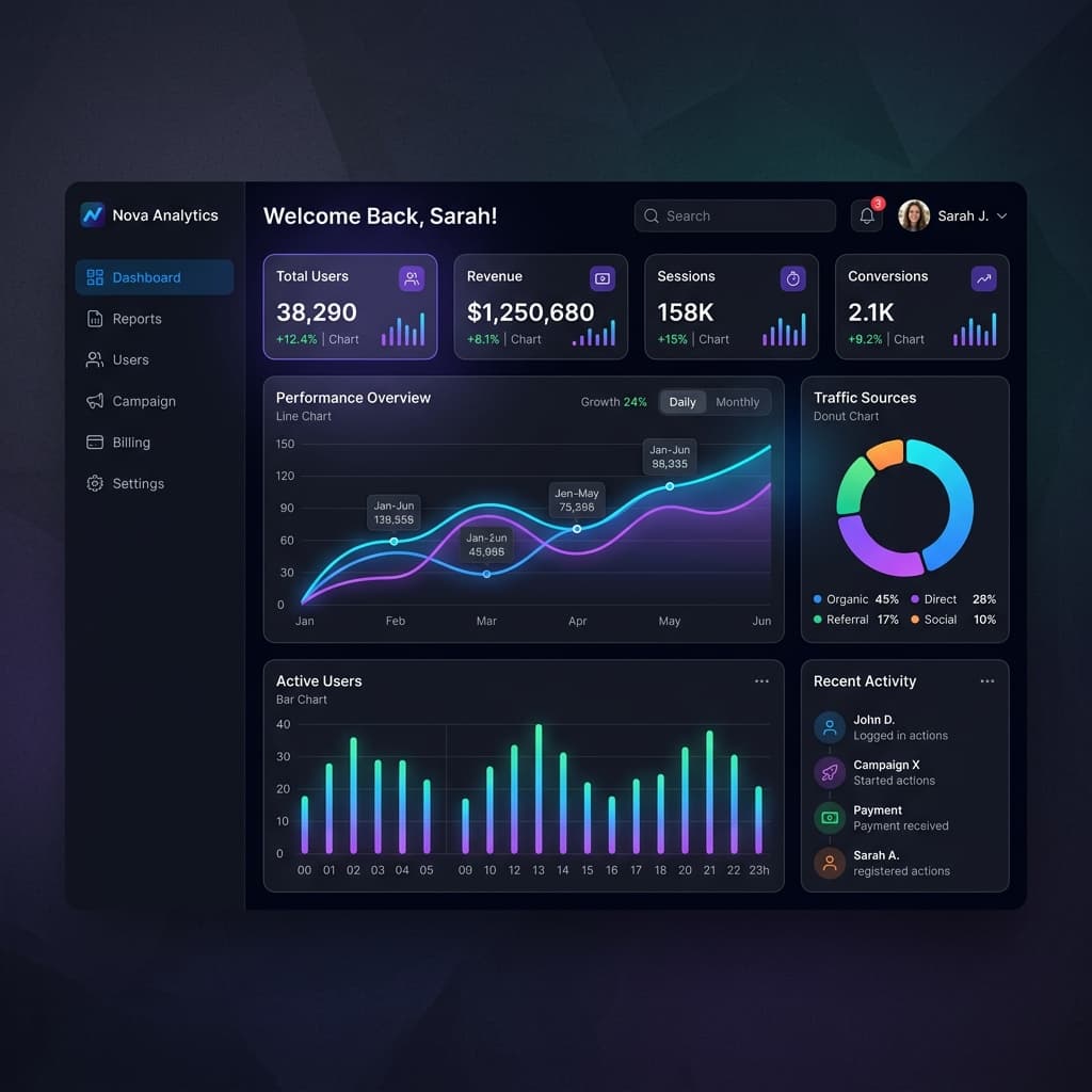 Dashboard Mockup